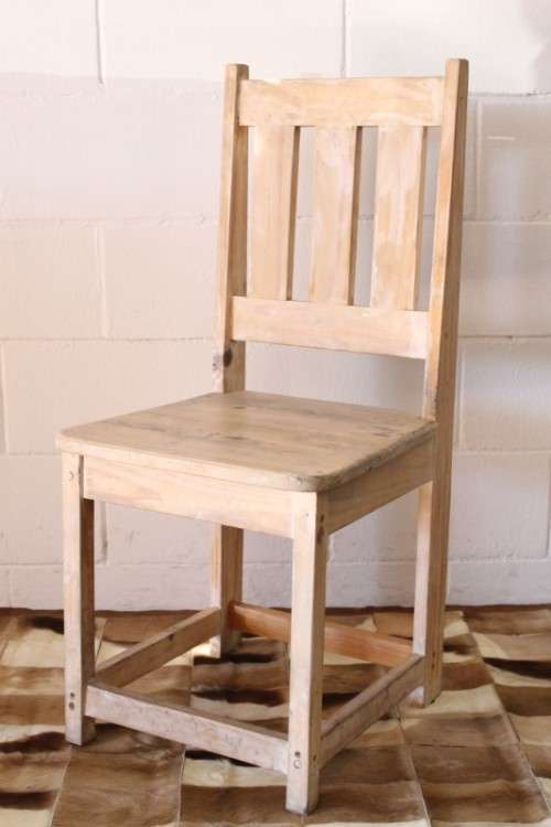 **RS17** Large collection of solidly built SA pine cafe/ restaurant dining chairs - price per chair