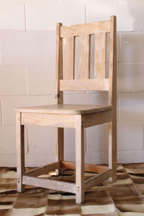 **RS17** Large collection of solidly built SA pine cafe/ restaurant dining chairs - price per chair