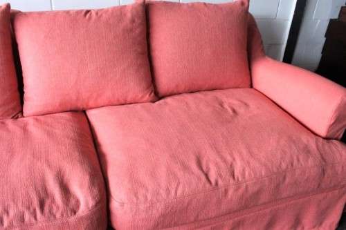 A fabulous quality "oversized" 2.2m sofa couch with removable covers and large comfortable cushions