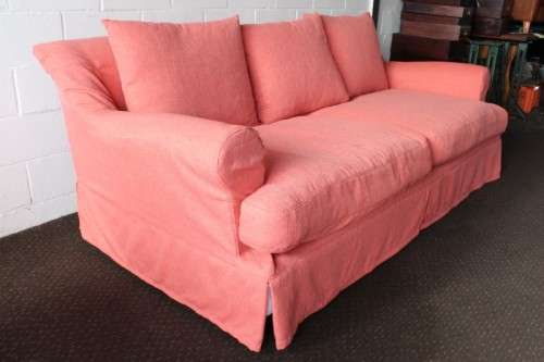 A fabulous quality "oversized" 2.2m sofa couch with removable covers and large comfortable cushions