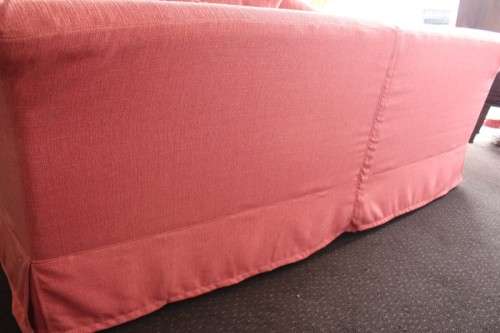 A fabulous quality "oversized" 2.2m sofa couch with removable covers and large comfortable cushions