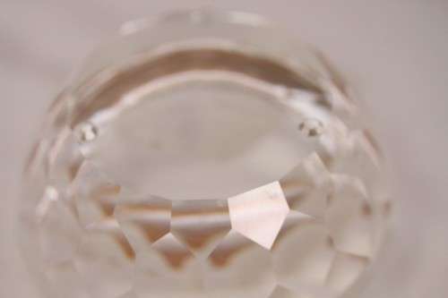 An extremely RARE retired Swarovski crystal Bird Bath (No10029) in superb condition