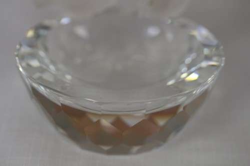 An extremely RARE retired Swarovski crystal Bird Bath (No10029) in superb condition
