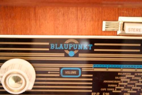 A beautiful Blaupunkt radiogram in a cabinet with a stylish, sleek design - perfect showpiece!!