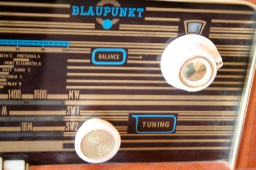 A beautiful Blaupunkt radiogram in a cabinet with a stylish, sleek design - perfect showpiece!!