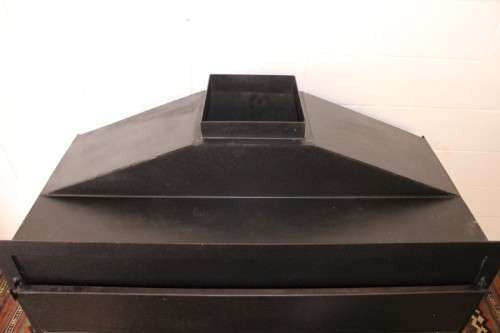 An awesome (1.2m) steel double-door built in braai w/ potjie hook, ash trays, rotating cowel & more