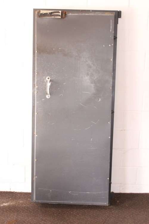 A solidly made steel strongroom/ vault security door -Lifespace Sale