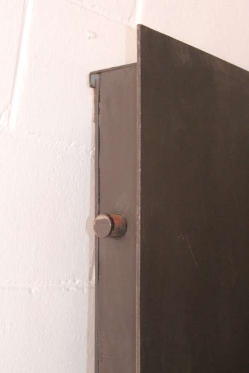Very heavy, well made steel strongroom/ vault security door-Lifespace Sale