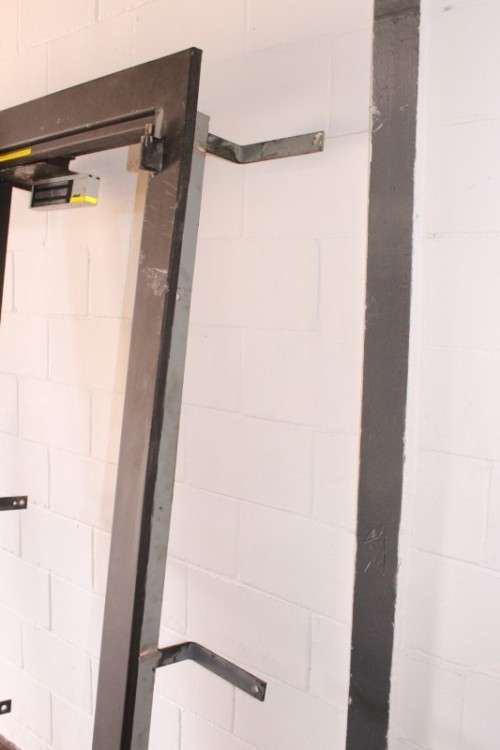 Two solidly made steel strongroom/ vault/ walk-in-safe door frames-Lifespace Sale