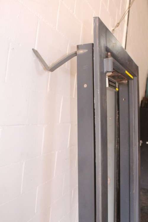 Two solidly made steel strongroom/ vault/ walk-in-safe door frames-Lifespace Sale