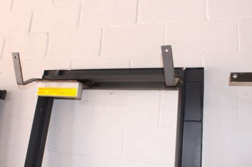 Two solidly made steel strongroom/ vault/ walk-in-safe door frames-Lifespace Sale