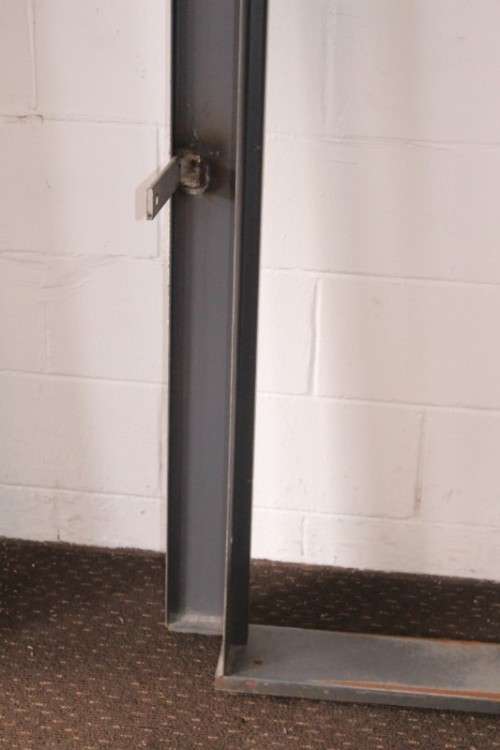 Two solidly made steel strongroom/ vault/ walk-in-safe door frames-Lifespace Sale