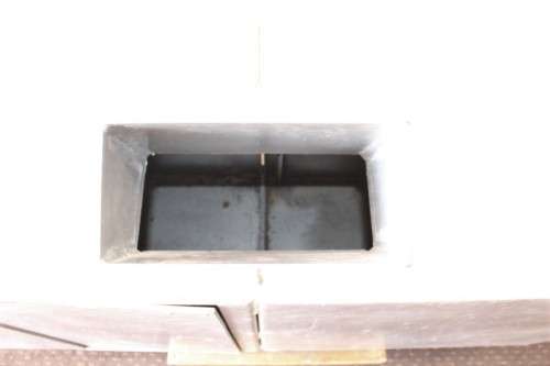 A large and extremely heavy (140cm x 50cm x 82cm high) 5mm steel drop safe-Lifespace Sale