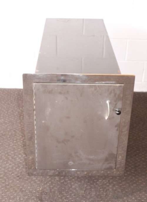 A solidly made and very heavy metal double-sided through-pass "safe security system"-Lifespace Sale