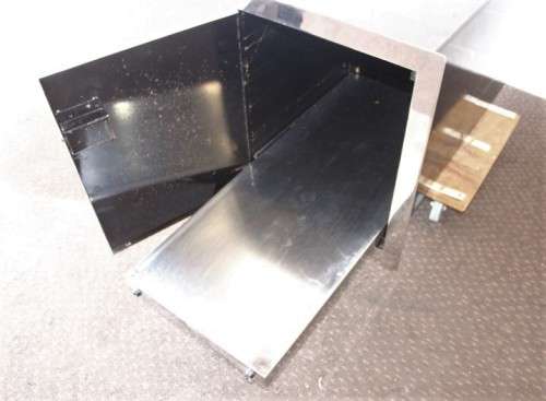 A solidly made and very heavy metal double-sided through-pass "safe security system"-Lifespace Sale