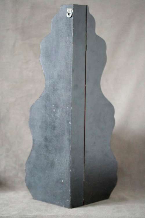 A gorgeous, colourful little vintage two-tier "Whatnot" display shelf  - perfect on a dresser.