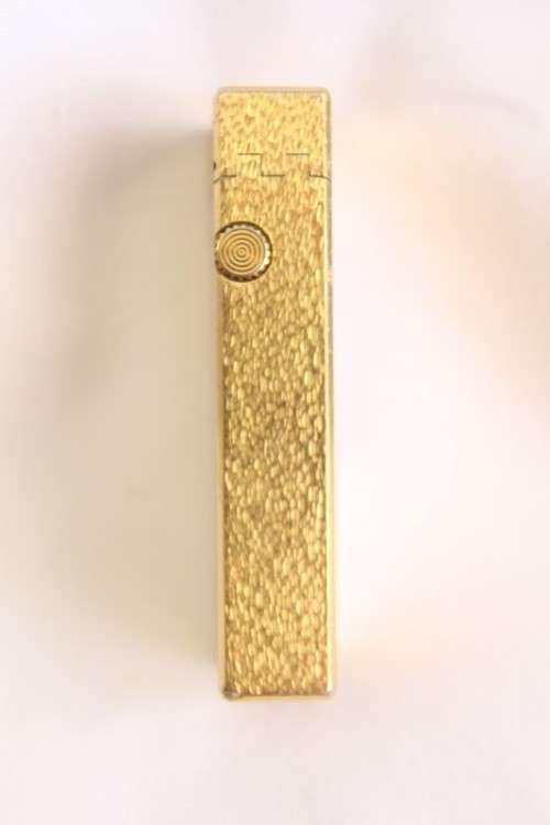 A stunning vintage (c1985) gold plated Dunhill Rollagas lighter in its box in working condition