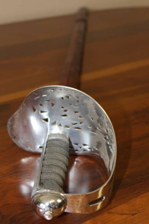 An incredible authentic antique 1899 Henry Wilkinson Pall Mall Royal Engineers sword (serial 36577)