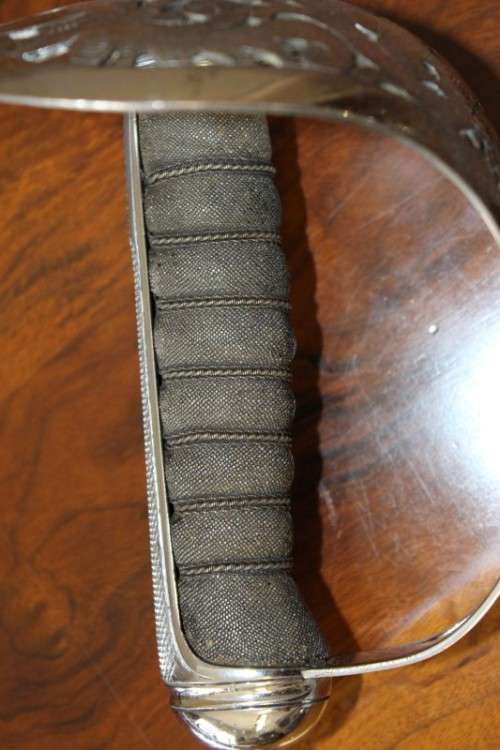 An incredible authentic antique 1899 Henry Wilkinson Pall Mall Royal Engineers sword (serial 36577)