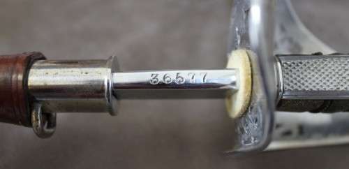 An incredible authentic antique 1899 Henry Wilkinson Pall Mall Royal Engineers sword (serial 36577)