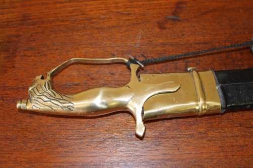 An amazing Indian ceremonial sword in a scabbard and tassel. Amazing display sword!!!!