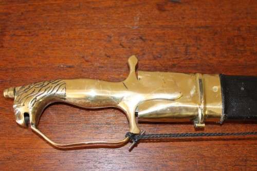 An amazing Indian ceremonial sword in a scabbard and tassel. Amazing display sword!!!!