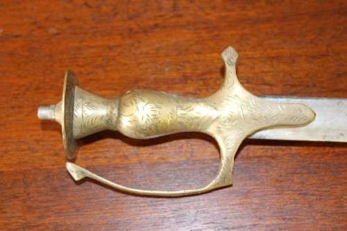 An amazing Indian ceremonial sword in a scabbard. Amazing display sword!!!!