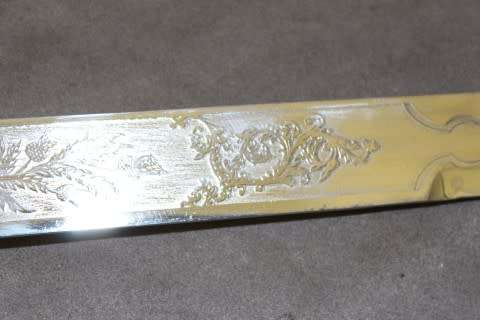 An amazing Scottish regimental Dirk dress/day wear short sword. Stunning!!!