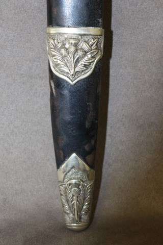 An amazing Scottish regimental Dirk dress/day wear short sword. Stunning!!!