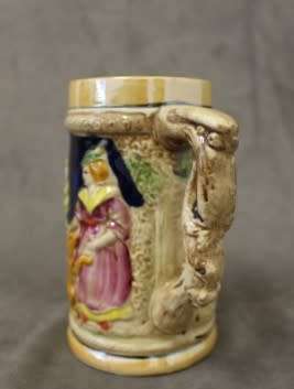 An awesome (500ml) ceramic German beer tankard in good condition. Lifespace Sale