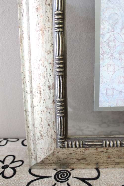 A beautifully composed print of a palm tree framed between glass in a mod wood frame Lifespace Sale