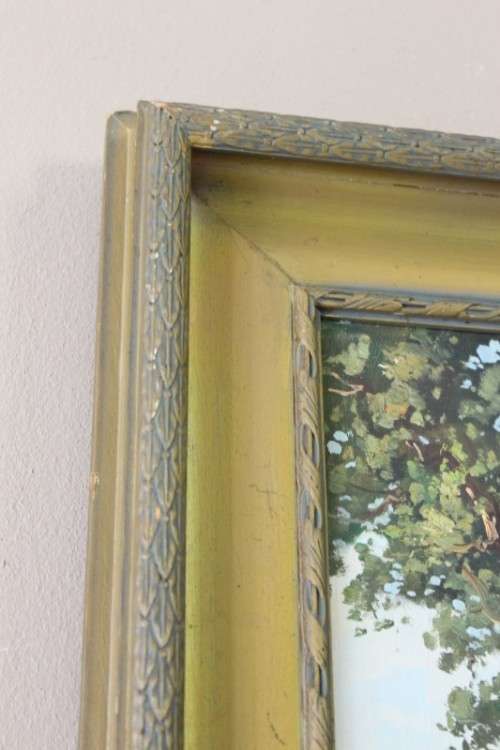 An original signed & framed oil on board painting by T Scotty (Titta Fasciotti) 1927-1993.