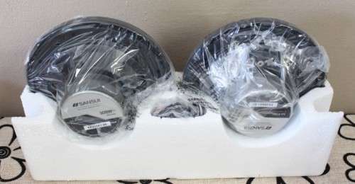 An awesome set of 6" Sansui SA P16C 300W two way speakers, new in the box!!