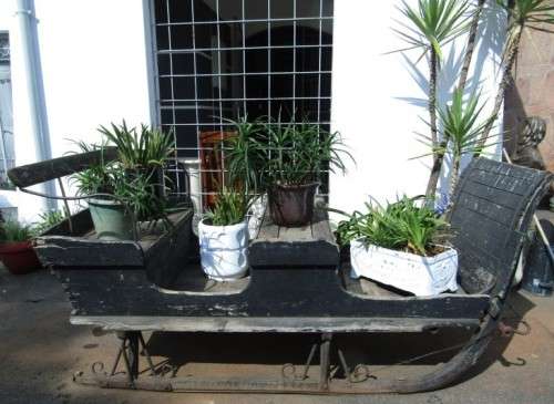 An extraordinary, extremely rare 150 year old wood sleigh. Amazing-Lifespace Sale