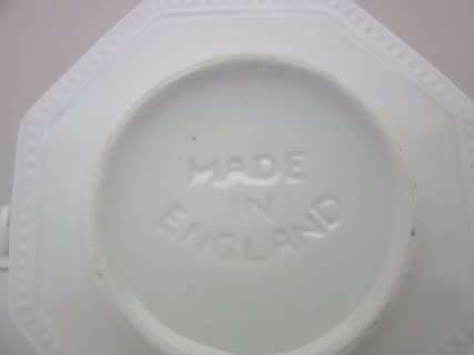 A lovely pair of white porcelain double handled soup bowls.  Lifespace Sale