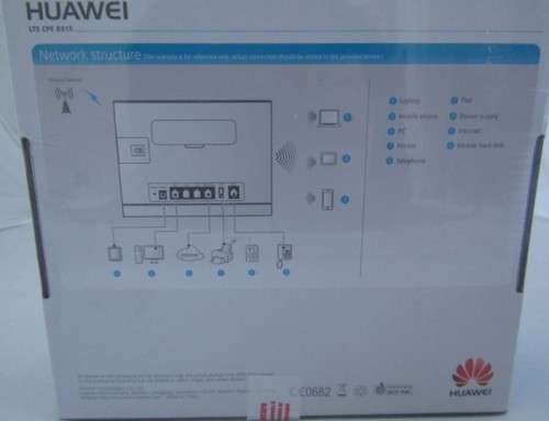 A brand new sealed in the box Huawei LTE CPE 315 wifi router.