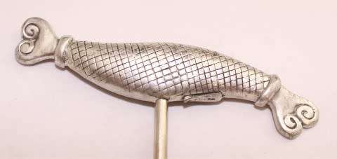 A beautiful stainless steel fishnet design, Carrol Boyes corkscrew, gorgeous and functional!