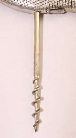 A beautiful stainless steel fishnet design, Carrol Boyes corkscrew, gorgeous and functional!