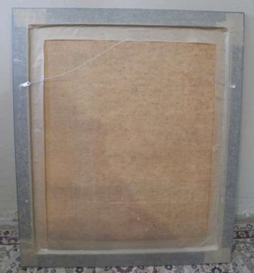 An amazing original " B Danny" semi nude oil on board painting in a wood frame - Investment art!!