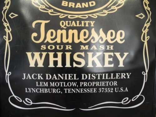 A large Jack Daniels framed poster. Perfect in a pub, lapa, informal living area!! Lifespace Sale