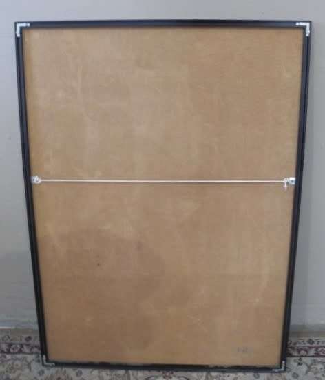 A large Jack Daniels framed poster. Perfect in a pub, lapa, informal living area!! Lifespace Sale