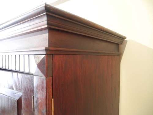 A fantastic large Indonesian Teak Coricraft double door entertainment/ TV unit with three drawers!!