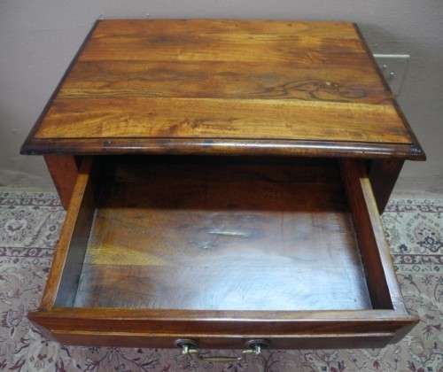 An awesome pair of Indonesian Teak pedestals with a drawer and shelf, stunning!