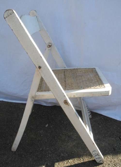 A lovely set of six shabby chic chairs - perfect addition to a lapa, patio etc.