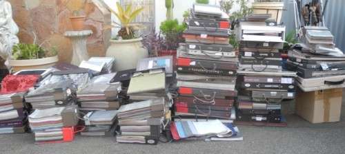 Bargain! Massive collection of carpet samples - great for scrapbooking, arts & craft-Lifespace Sale