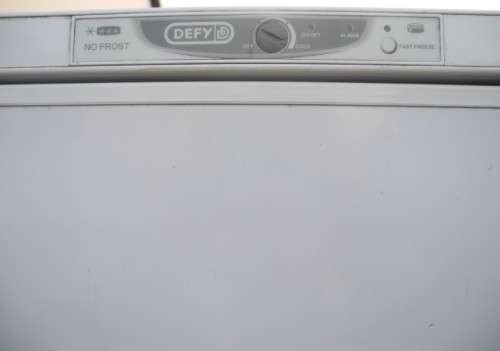 BARGAIN!! A Defy no frost upright freezer for parts or spares!