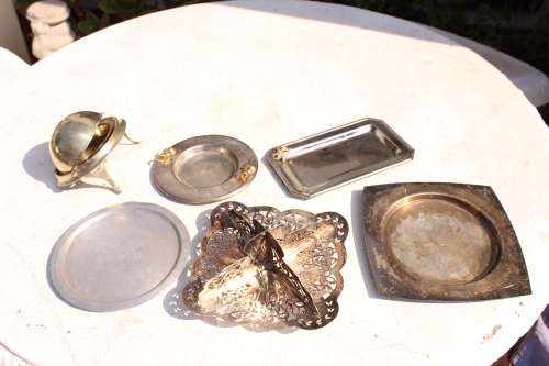 STAGGERING collection of six various metal items-Lifespace Sale