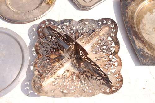 STAGGERING collection of six various metal items-Lifespace Sale