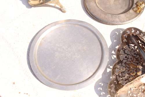 STAGGERING collection of six various metal items-Lifespace Sale