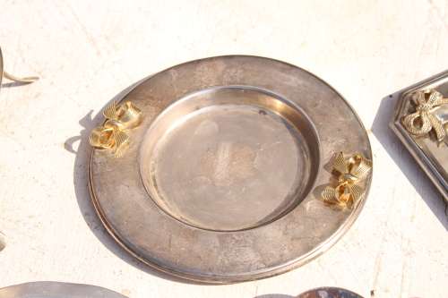 STAGGERING collection of six various metal items-Lifespace Sale